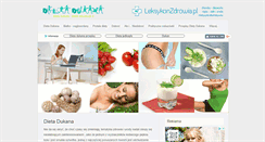 Desktop Screenshot of dietaproteinowa.net.pl